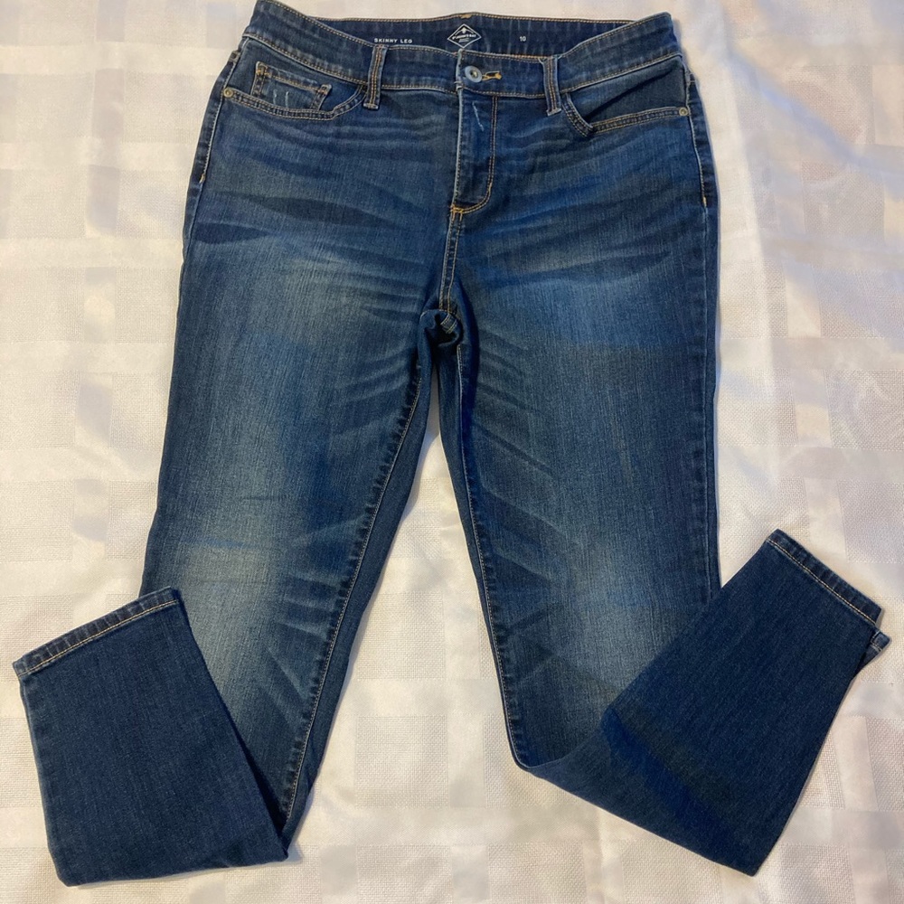 St. John’s Bay Skinny Jeans 10